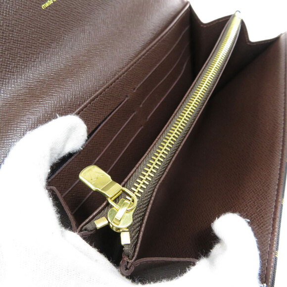 Louis Vuitton Portefeuille Wallet Sarah Long Monogram Lin - Picture 5 of 8